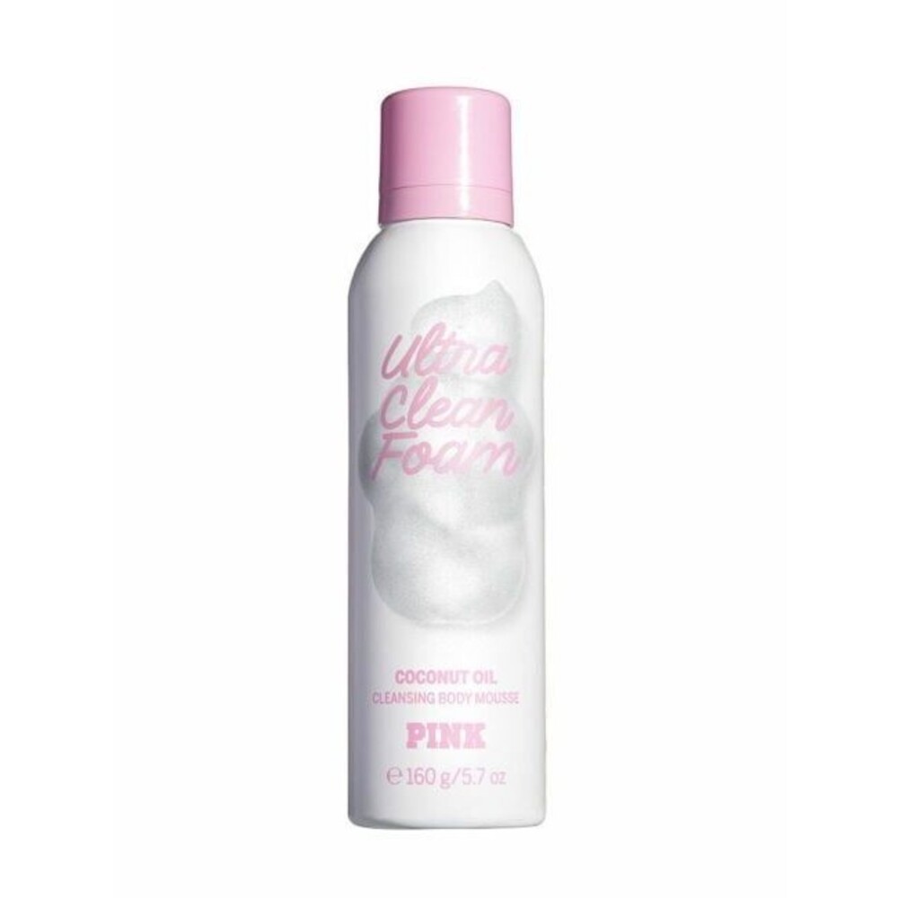 Victoria's Secret PINK Ultra Clean Foam Coconut Oil Cleansing Body Mousse 6.7oz